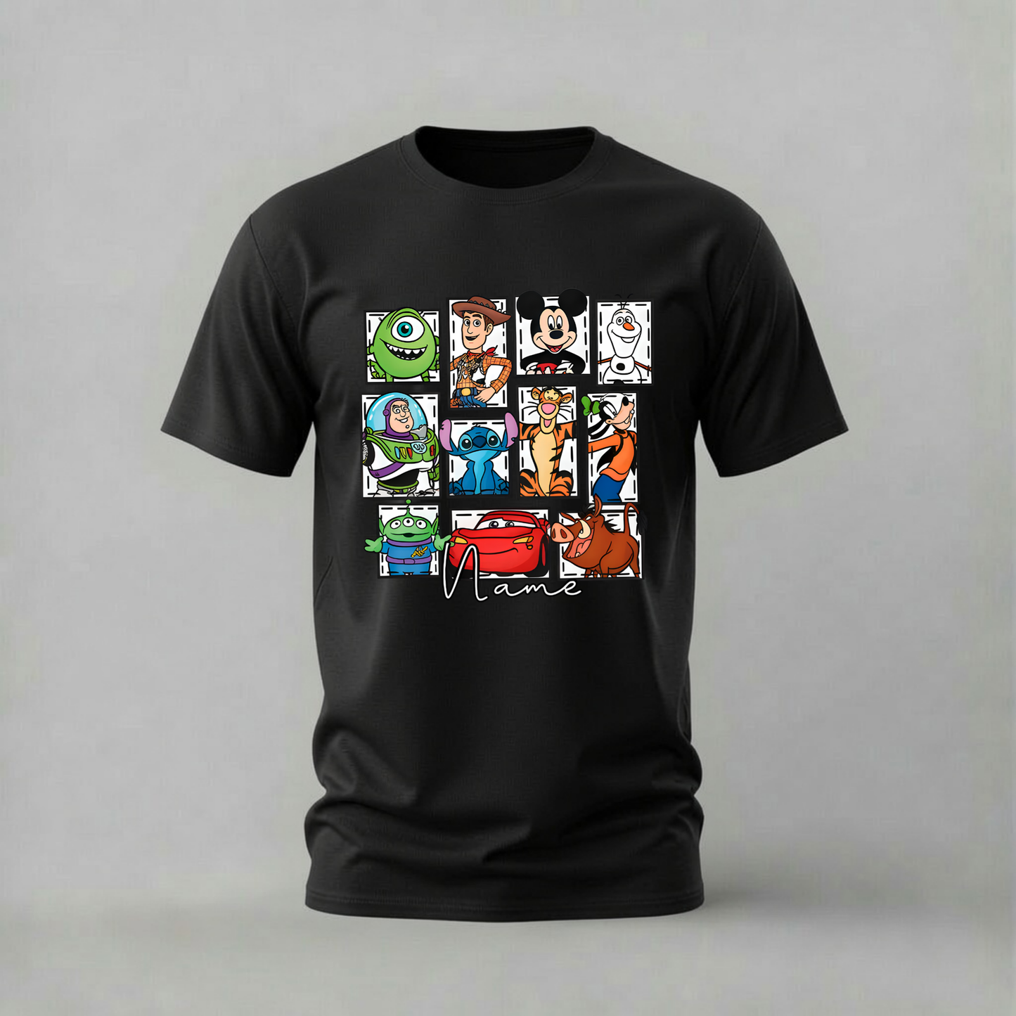 Disney Pixar Characters Collage T-Shirt