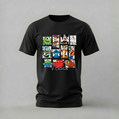 Disney Pixar Characters Collage T-Shirt