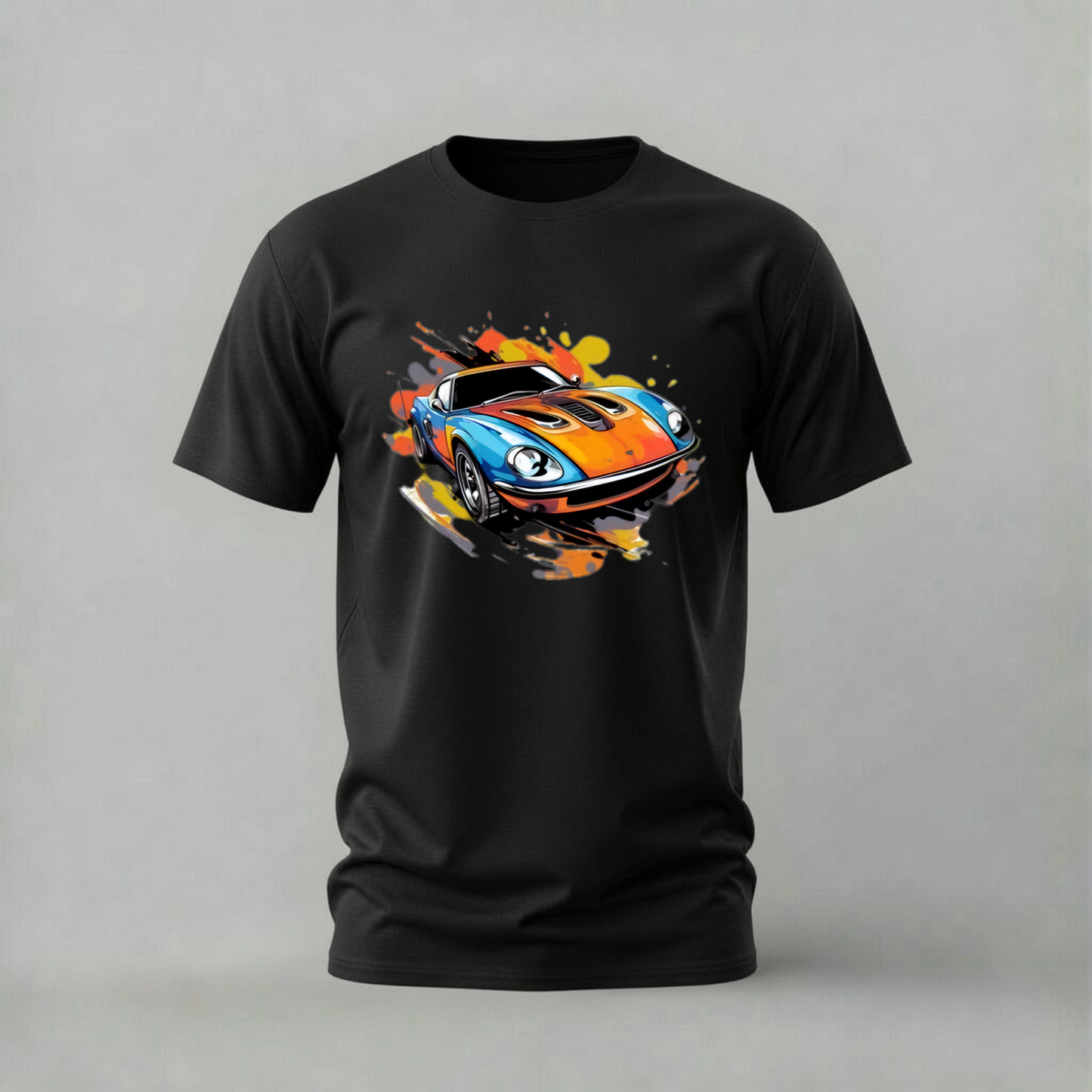 COLORFUL SPORTS CAR Graphic T-Shirt