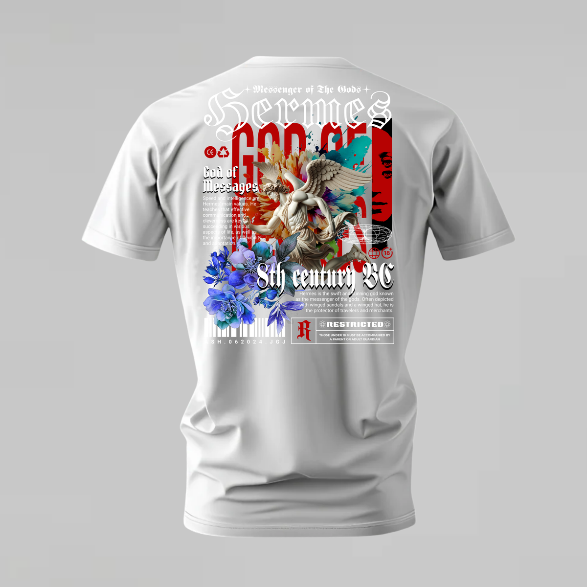 HERMES GOD OF MESSAGES Graphic T-Shirt