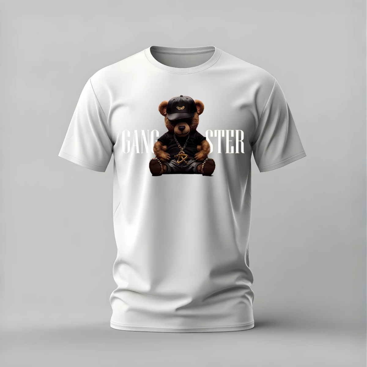 GANGSTER TEDDY BEAR Graphic T-Shirt