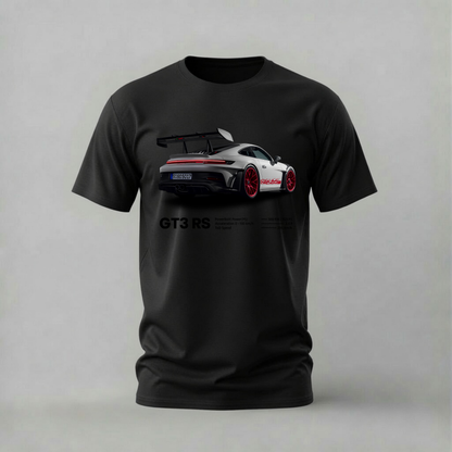 PORSCHE 911 GT3 RS Rear Graphic T-Shirt