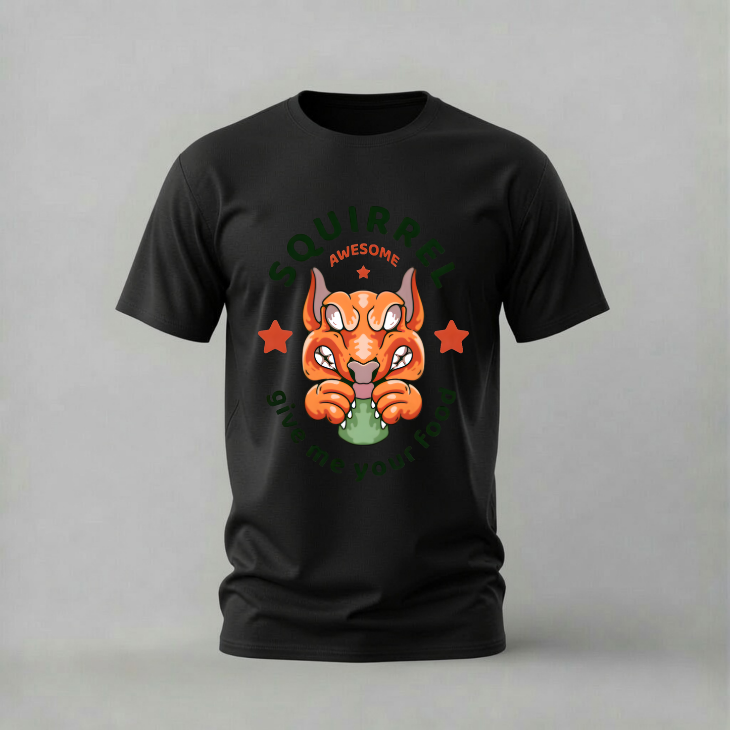 SQUIRREL AWESOME Graphic T-Shirt