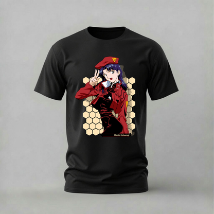 MISATO KATSURAGI Evangelion Graphic T-Shirt