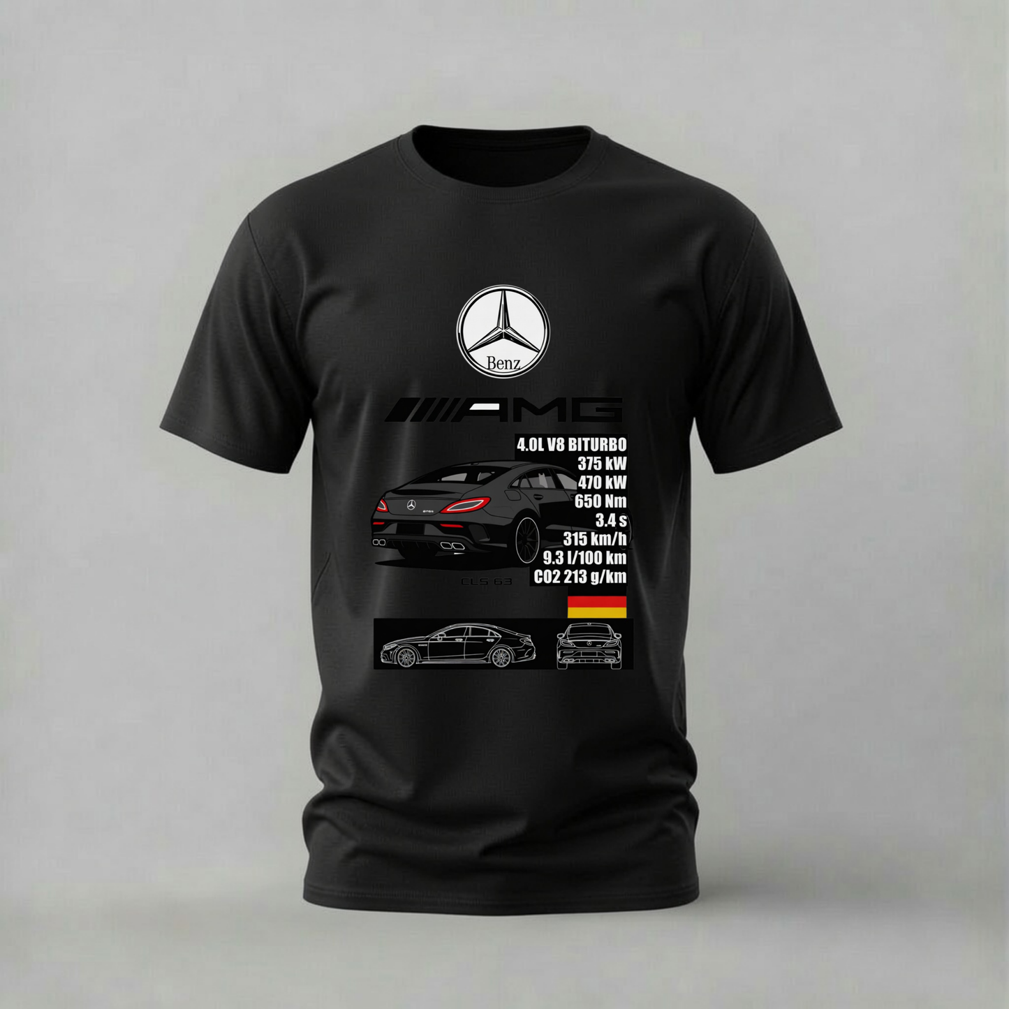 MERCEDES CLS 63 AMG Graphic T-Shirt
