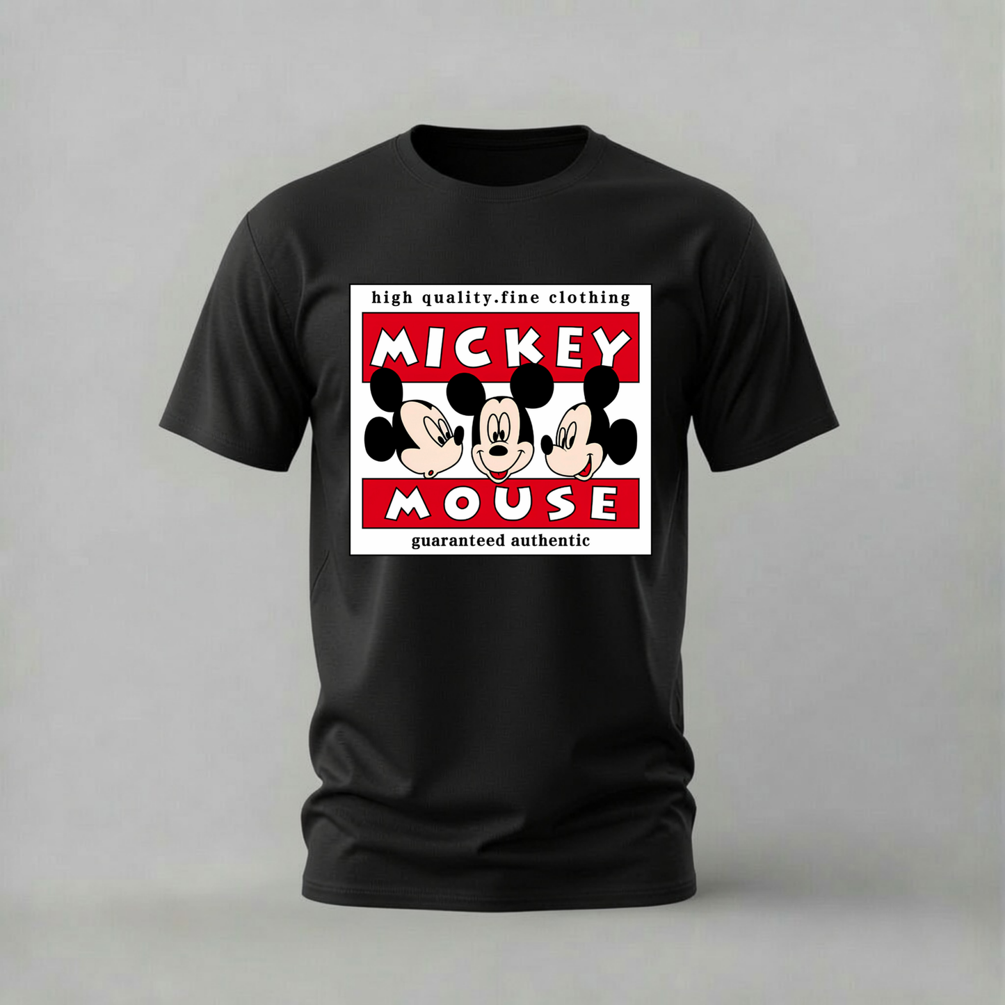 MICKEY MOUSE Vintage Logo Graphic T-Shirt