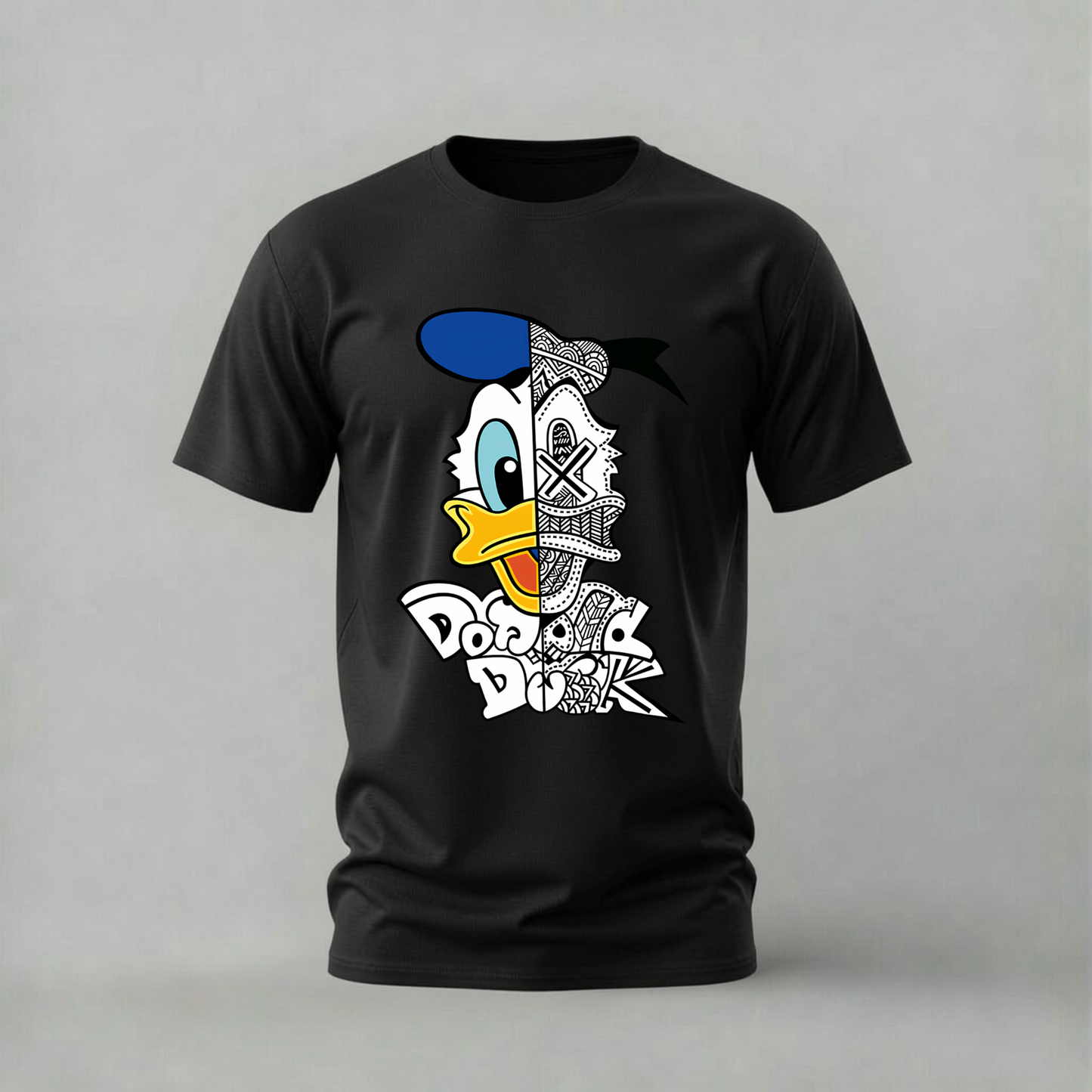 DONALD DUCK Street Art Graphic T-Shirt