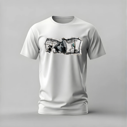 Crumpled Benjamin Represent T-Shirt