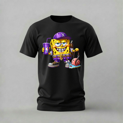 LV SPONGEBOB Graphic T-Shirt