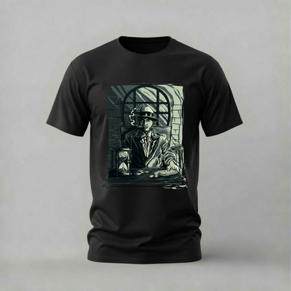 NOIR GANGSTER Money Graphic T-Shirt