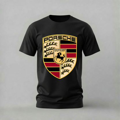 PORSCHE Crest Logo Graphic T-Shirt