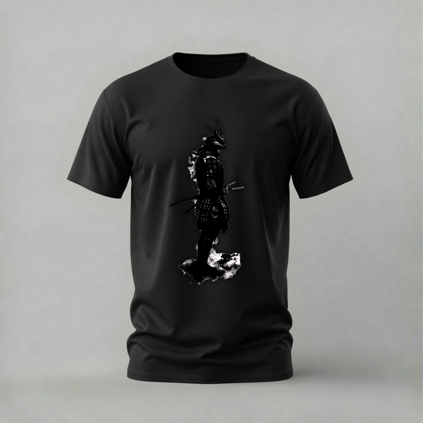 SAMURAI Silhouette Graphic T-Shirt