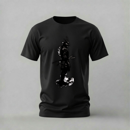 SAMURAI Silhouette Graphic T-Shirt