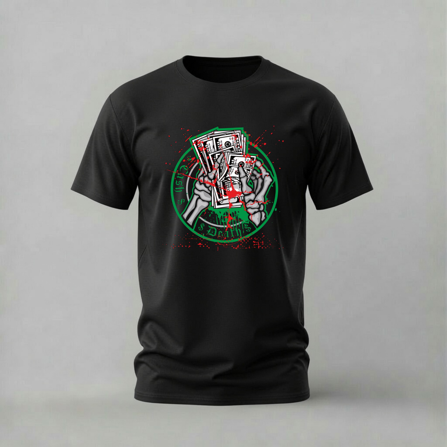 CASH OR DEATH Graphic T-Shirt
