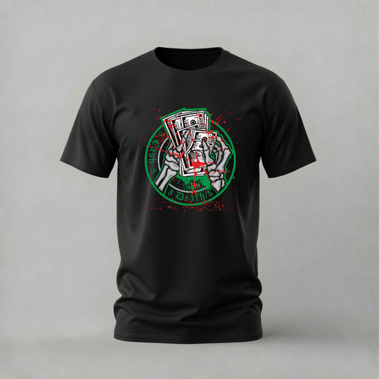 CASH OR DEATH Graphic T-Shirt
