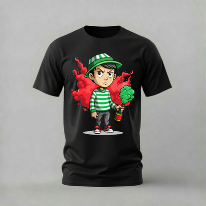 SPRAY CAN Kid Graphic T-Shirt