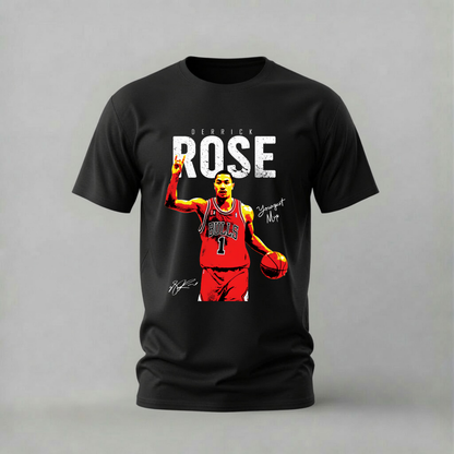 DERRICK ROSE Youngest MVP Graphic T-Shirt