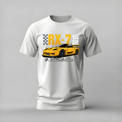 MAZDA RX-7 TAKUMI-SAN Graphic T-Shirt