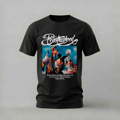 BROTHERHOOD Disney Characters Graphic T-Shirt