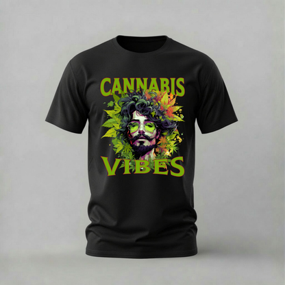 CANNABIS VIBES Graphic T-Shirt