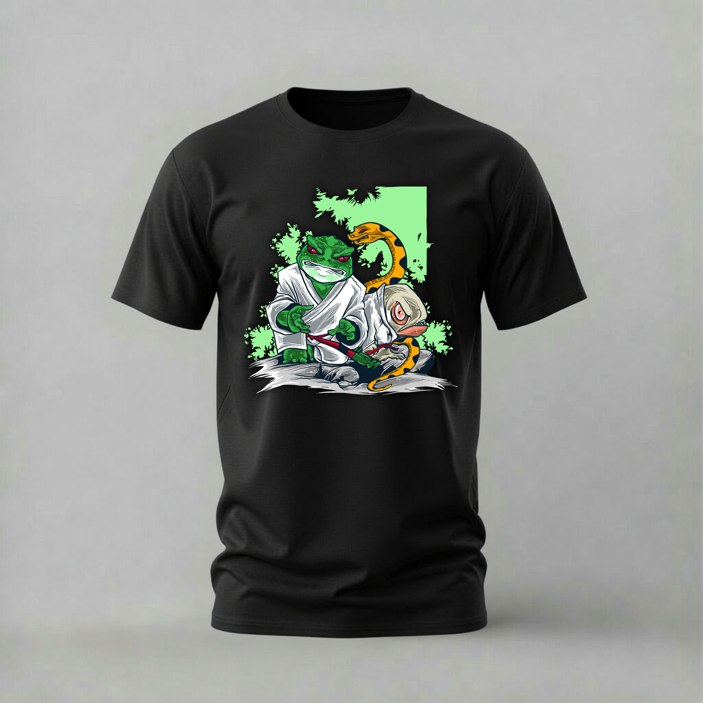 MARTIAL ARTS LIZARD Graphic T-Shirt