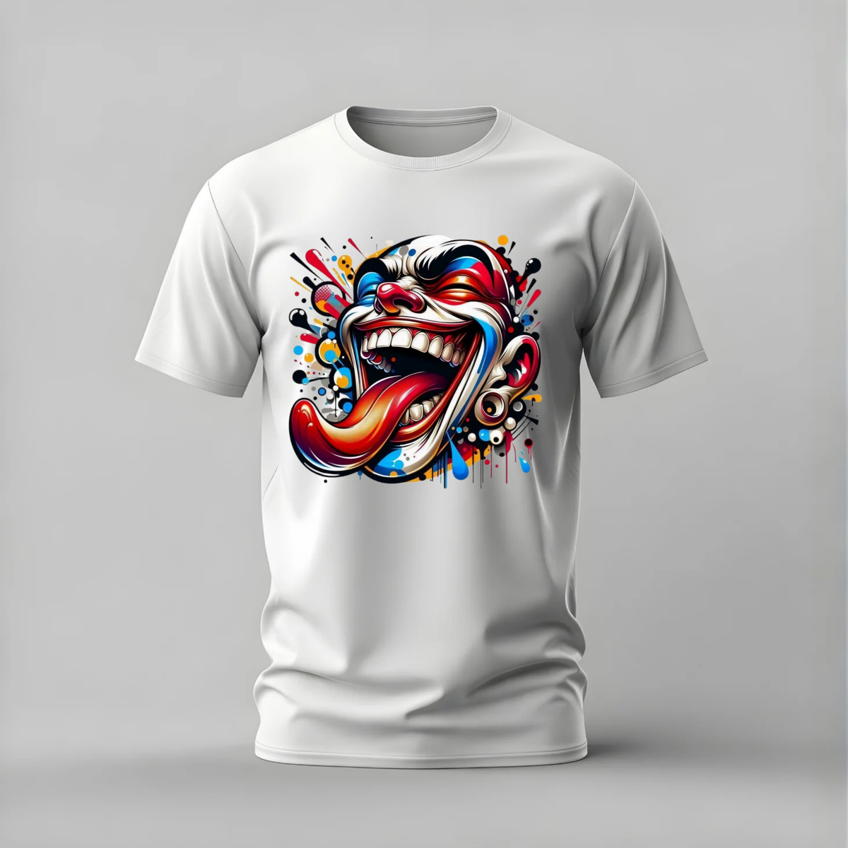 CRAZY CLOWN Graphic T-Shirt
