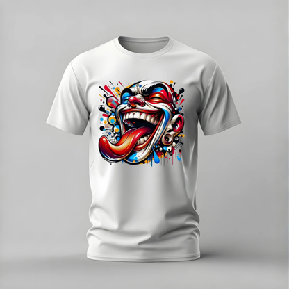 CRAZY CLOWN Graphic T-Shirt