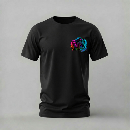 NEON CAMERA Graphic T-Shirt