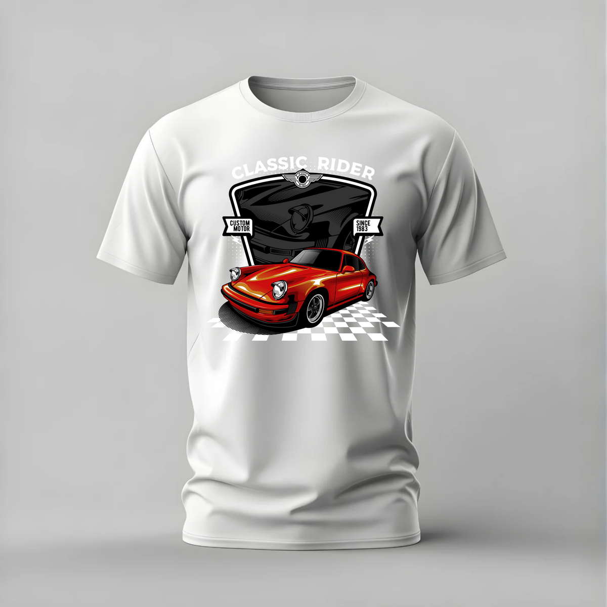 CLASSIC RIDER PORSCHE Graphic T-Shirt