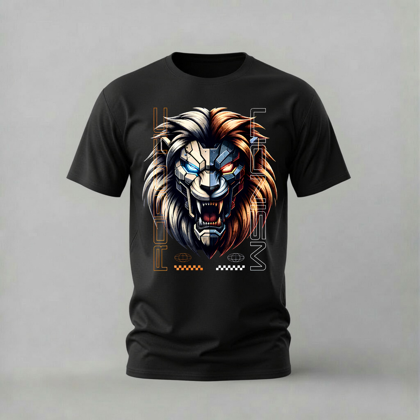 CYBER LION Graphic T-Shirt
