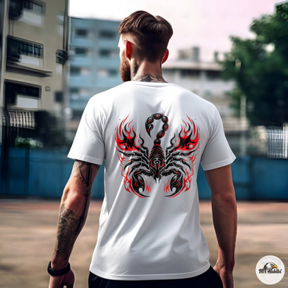 Inferno Scorpion Tribal Flame T-Shirt