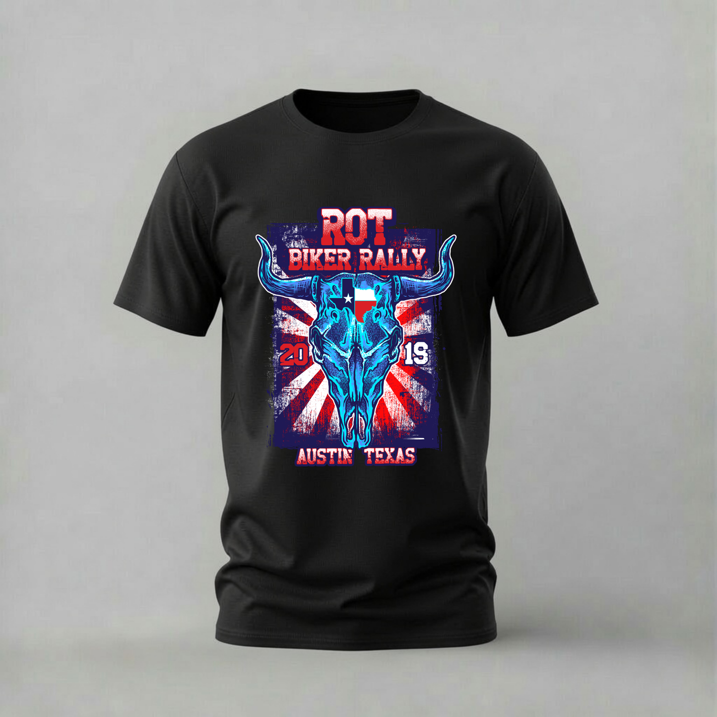 ROT BIKER RALLY Graphic T-Shirt
