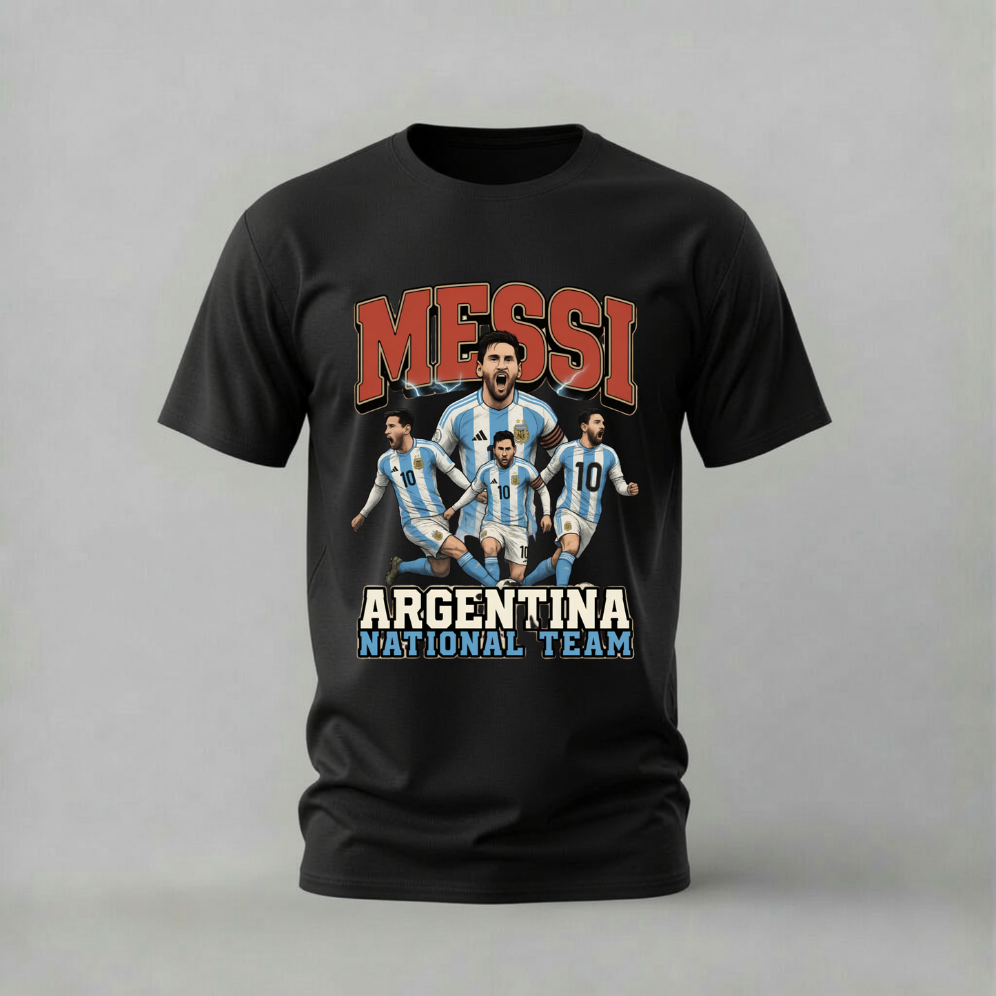 MESSI Argentina National Team Graphic T-Shirt
