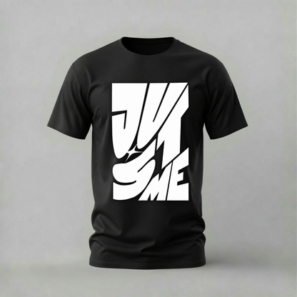 JUST ME Typography Graphic T-Shirt
