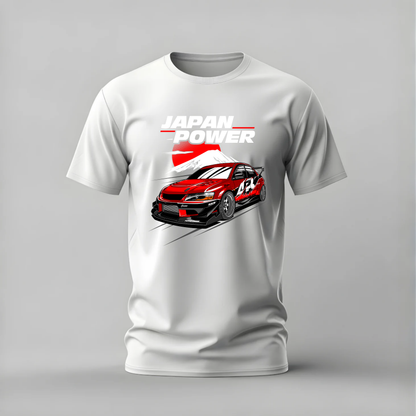 RED MITSUBISHI EVO Graphic T-Shirt