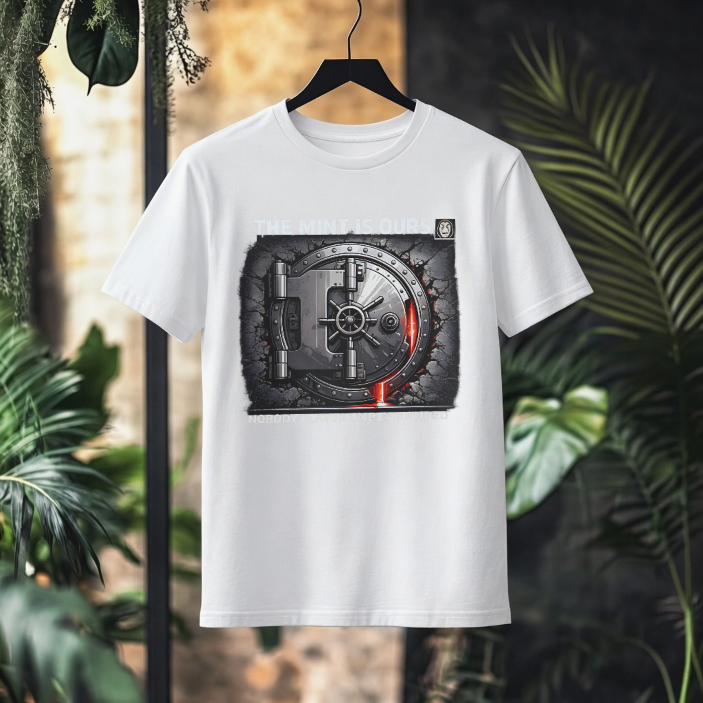 The Mint Is Ours Vault Door Heist T-Shirt