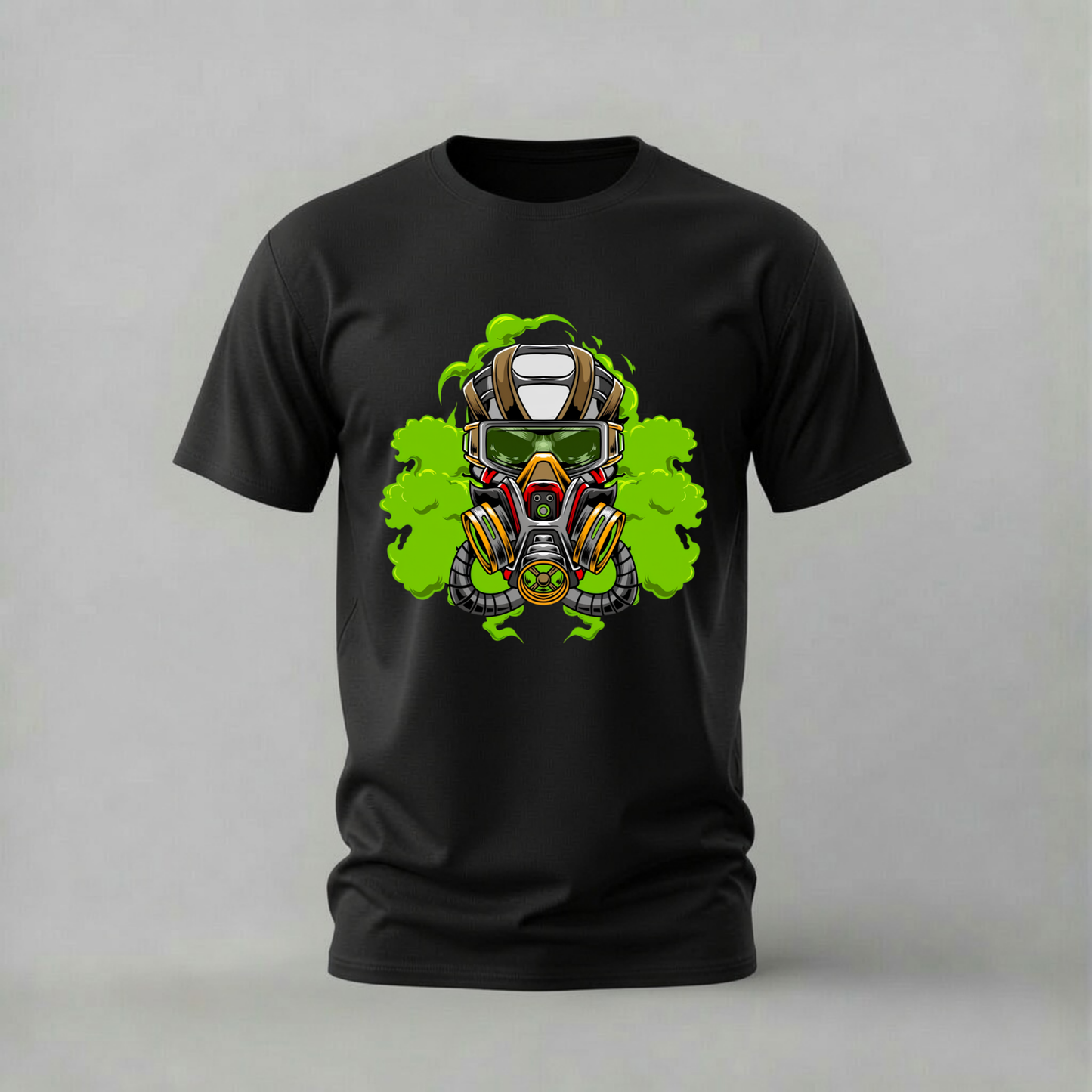 TOXIC GAS MASK Graphic T-Shirt