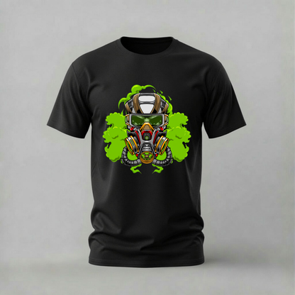 TOXIC GAS MASK Graphic T-Shirt