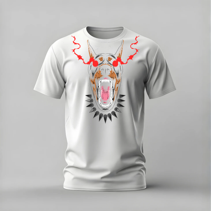 SPIKED DOBERMAN Graphic T-Shirt