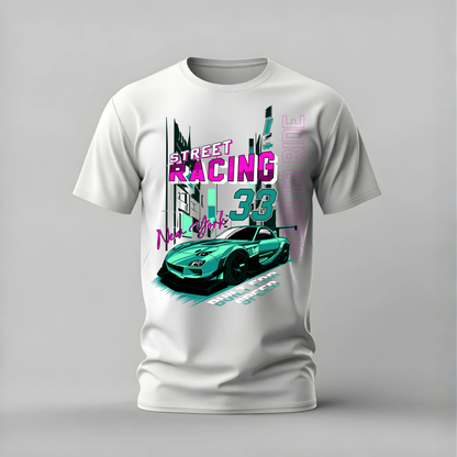 STREET RACING 33 Graphic T-Shirt