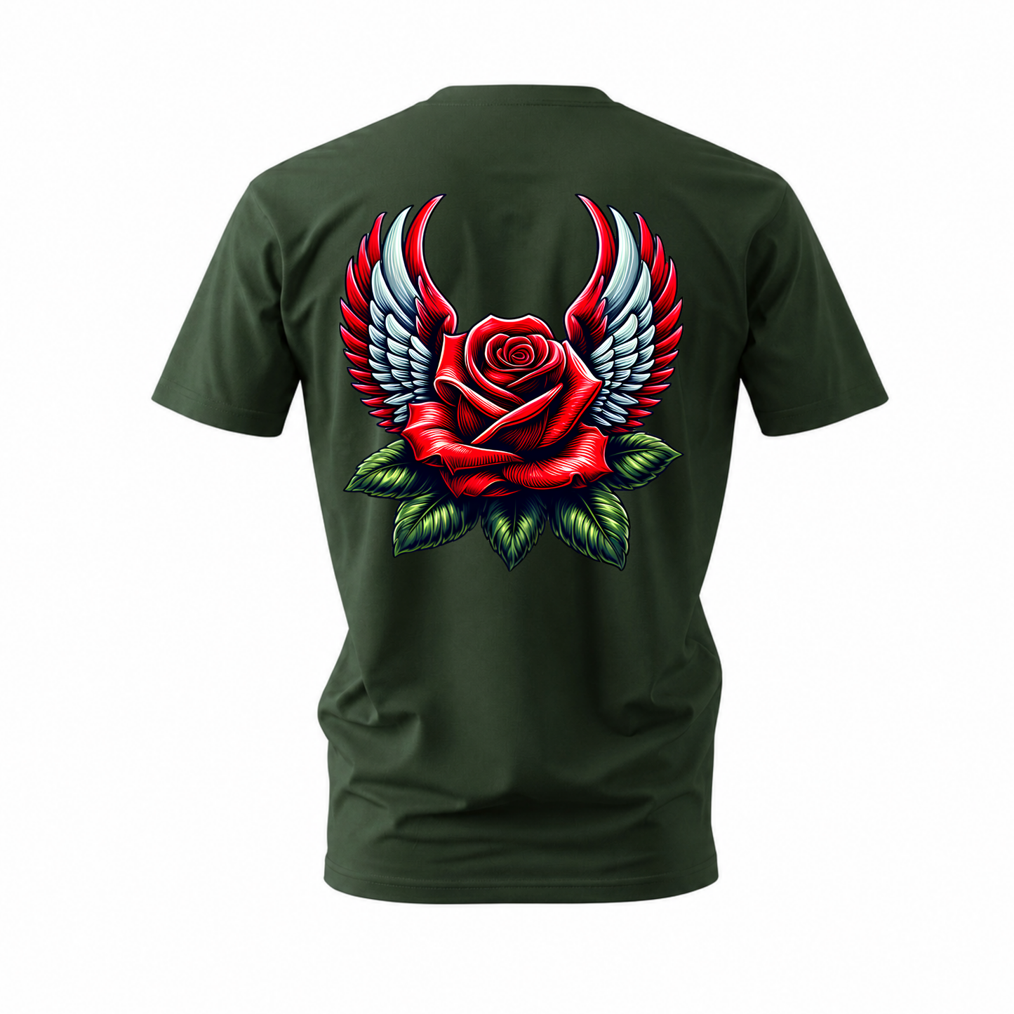 WINGED ROSE Graphic T-Shirt