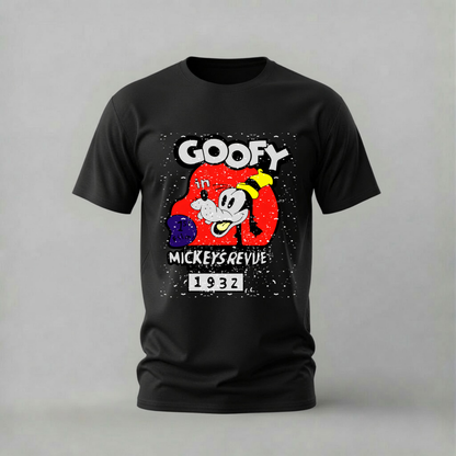 GOOFY Mickey's Revue 1932 Graphic T-Shirt