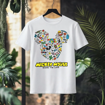 MICKEY MOUSE Icon Silhouette Graphic T-Shirt