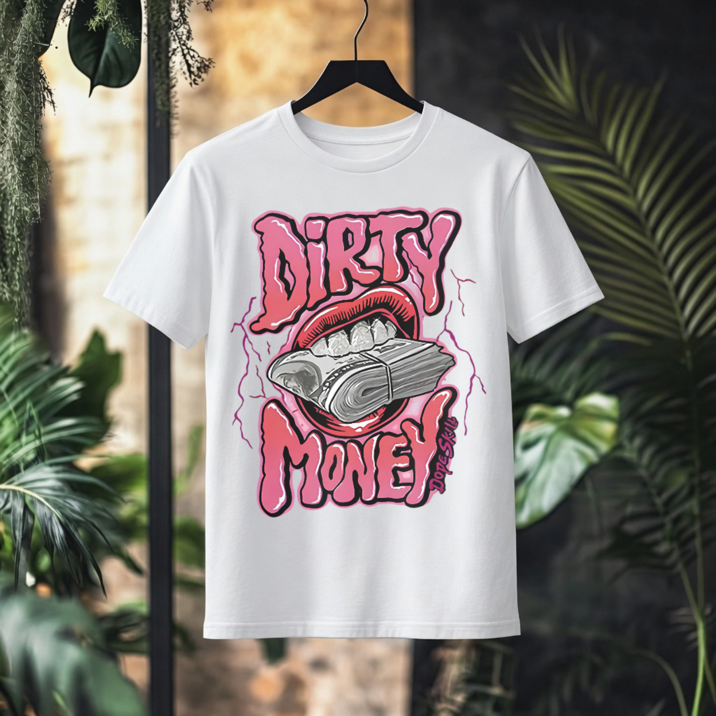 Dirty Money Cash Streetwear T-Shirt
