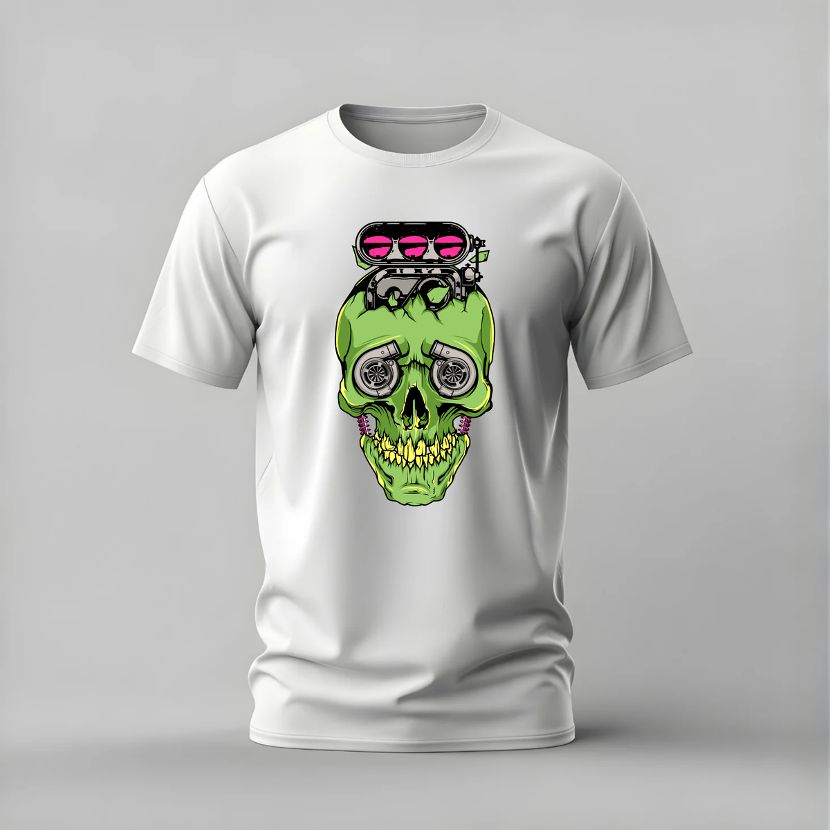 TURBO SKULL Graphic T-Shirt