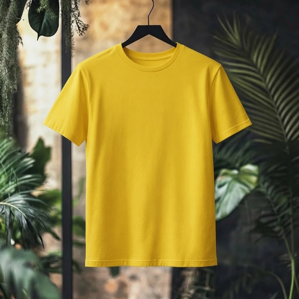 Premium Plain T-Shirt (Regular Fit)