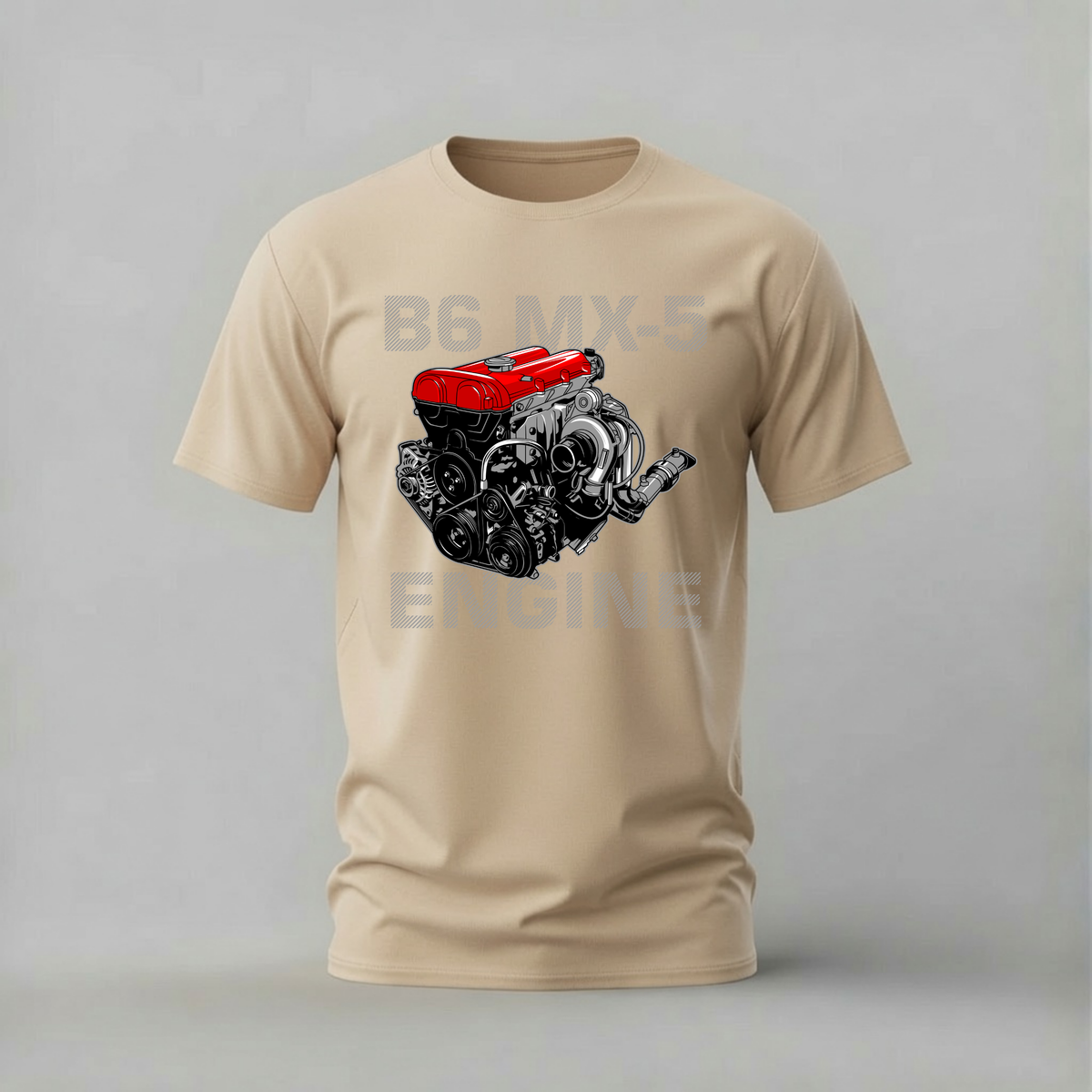 B6 MX-5 ENGINE Graphic T-Shirt