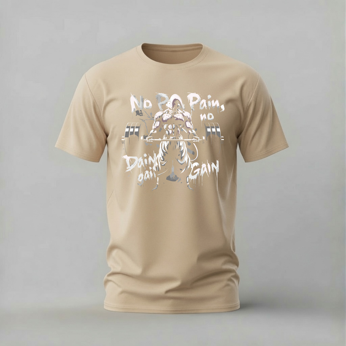 NO PAIN NO GAIN GOKU Graphic T-Shirt