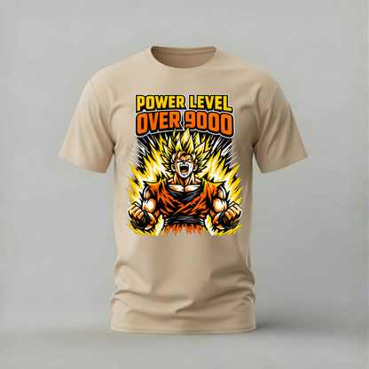 POWER LEVEL OVER 9000 Graphic T-Shirt