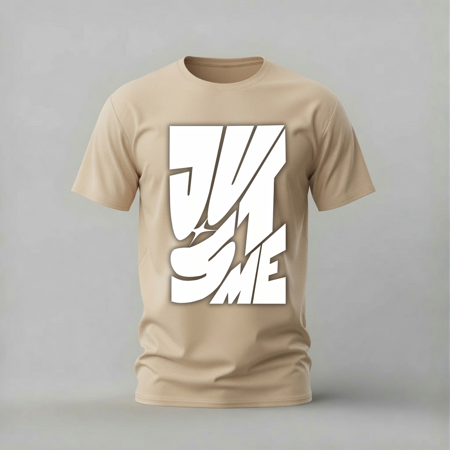 JUST ME Typography Graphic T-Shirt